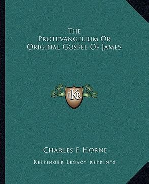 portada the protevangelium or original gospel of james