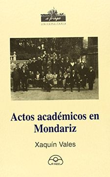 portada Actos Academicos en Mondariz