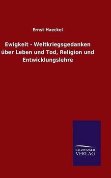 portada Ewigkeit - Weltkriegsgedanken über Leben und Tod, Religion und Entwicklungslehre