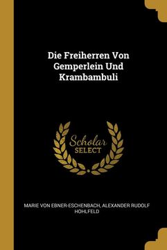 portada Die Freiherren von Gemperlein und Krambambuli (en Alemán)