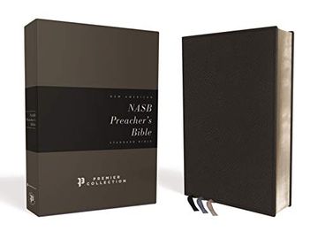 portada Nasb, Preacher's Bible, Premium Leather, Goatskin, Black, Premier Collection, 1995 Text, Comfort Print (en Inglés)