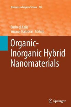 portada Organic-Inorganic Hybrid Nanomaterials (en Inglés)