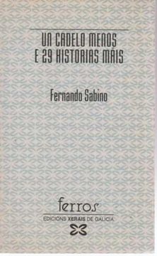 portada Un Cadelo Menos e 29 Historias Mais (in Galician)