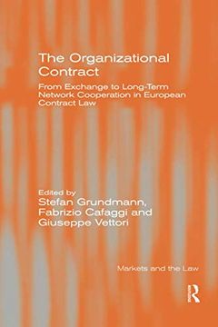portada The Organizational Contract (en Inglés)