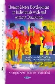 portada human motor development in individuals with and without disabilities
