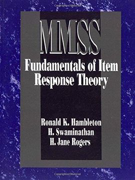 portada Fundamentals of Item Response Theory (Measurement Methods for the Social Science) (en Inglés)