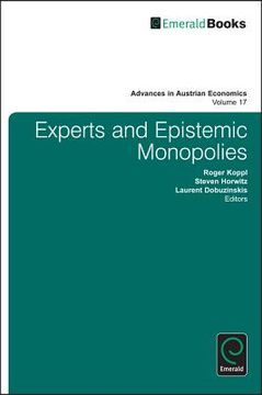 portada experts and epistemic monopolies (en Inglés)