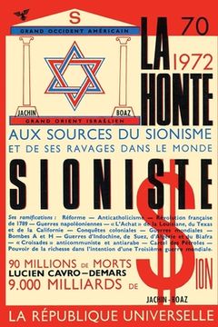 portada La honte sioniste (en Francés)