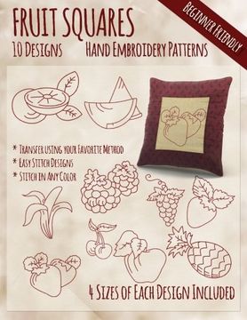 portada Fruit Squares Hand Embroidery Patterns