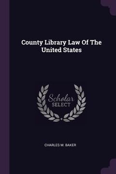 portada County Library Law Of The United States