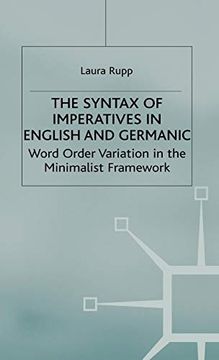 portada Syntax of Imperatives in English and Geramic: Word Order Variation in the Minimalist Framework (en Inglés)