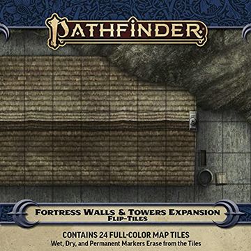 portada Pathfinder Flip-Tiles: Fortress Walls & Towers Expansion