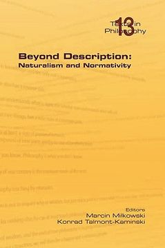 portada beyond description: naturalism and normativity (in English)
