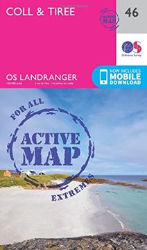 portada Coll & Tiree (OS Landranger Map)