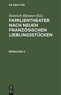 portada Familientheater Nach Neuen Französischen Lieblingsstücken. Bändchen 2 (in German)