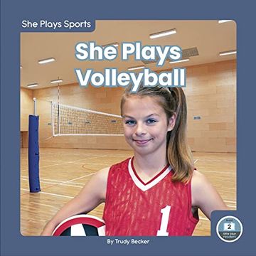 portada She Plays Volleyball (She Plays Sports) (en Inglés)