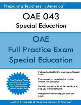 portada OAE 043 Special Education: OAE 043 Exam (in English)