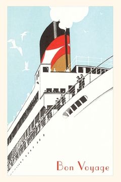 portada Vintage Journal Steamship Disembarking With Blue Sky (en Inglés)