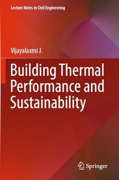 portada Building Thermal Performance and Sustainability (en Inglés)