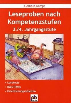 portada Leseproben Nach Kompetenzstufen 34 Jahrgangsstufe (in German)