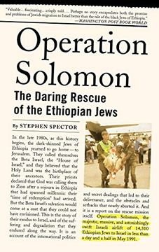 portada Operation Solomon: The Daring Rescue of the Ethiopian Jews (en Inglés)