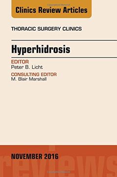 portada 26: Hyperhidrosis, An Issue of Thoracic Surgery Clinics of North America, 1e (The Clinics: Surgery)