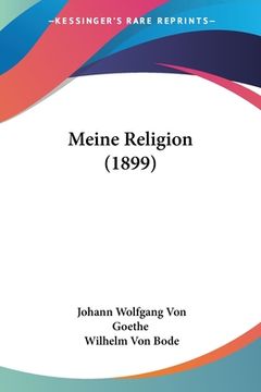 portada Meine Religion (1899) (en Alemán)