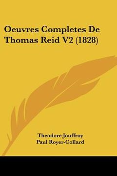 portada Oeuvres Completes De Thomas Reid V2 (1828) (in French)