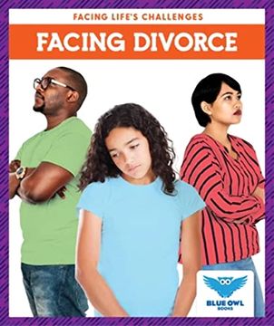 portada Facing Divorce (Blue owl Books: Facing Life's Challenges) (en Inglés)