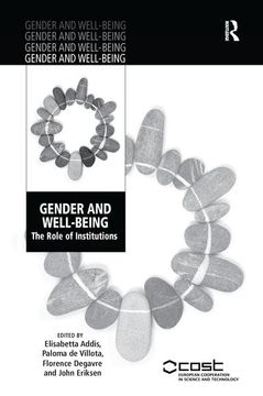 portada Gender and Well-Being: The Role of Institutions (en Inglés)
