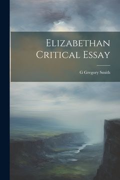 portada Elizabethan Critical Essay (en Inglés)