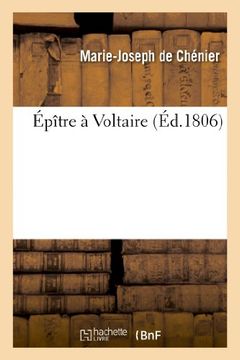 portada Epitre a Voltaire (Littérature)