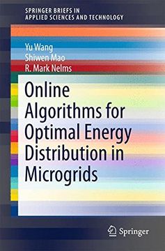 portada Online Algorithms for Optimal Energy Distribution in Microgrids (SpringerBriefs in Applied Sciences and Technology)