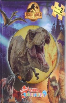 portada Jurassic World mi Primer Libro de Rompecabezas (in Spanish)