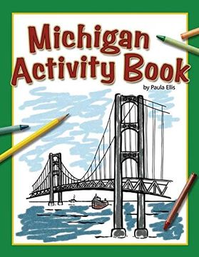 portada Michigan Activity Book (Color and Learn) (in English)