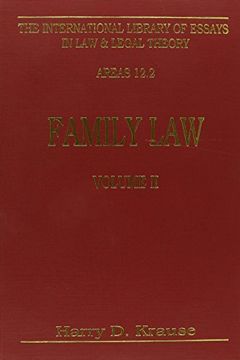 portada Family law (Vol. 2) (International Library of Essays in law and Legal Theory) (en Inglés)