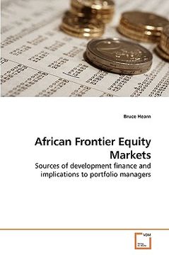 portada african frontier equity markets (in English)