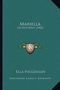 portada mariella: of out-west (1902) (en Inglés)
