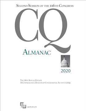 portada Cq Almanac 2020: 116Th Congress, 2nd Session 