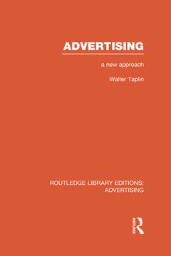 portada advertising a new approach (rle advertising) (in English)