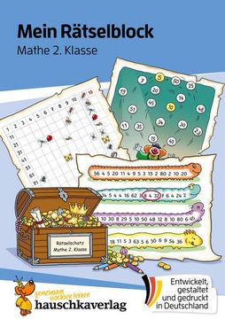portada Mein Rätselblock Mathe 2. Klasse (en Alemán)