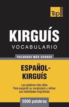 portada Vocabulario Español-Kirguís - 5000 palabras más usadas