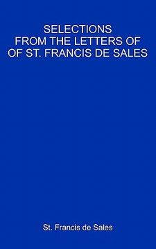 portada selections from the letters of st. francis de sales (in English)