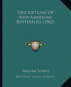 portada descriptions of new american butterflies (1902) (en Inglés)