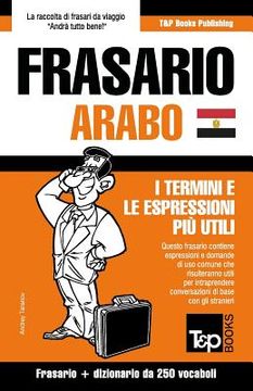 portada Frasario Italiano-Arabo Egiziano e mini dizionario da 250 vocaboli (in Italian)