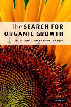 portada the search for organic growth (en Inglés)
