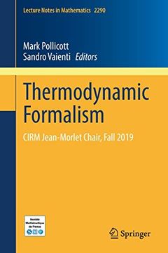 portada Thermodynamic Formalism: Cirm Jean-Morlet Chair, Fall 2019 (en Inglés)