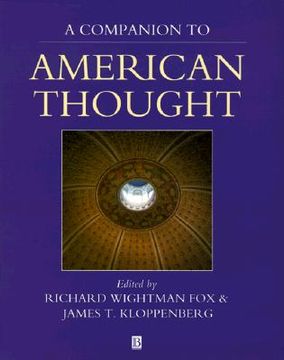 portada a companion to american thought (en Inglés)