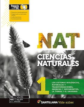 portada Ciencias Naturales 1 Santillana Vale Saber Sistemas Biologicos Materiales y