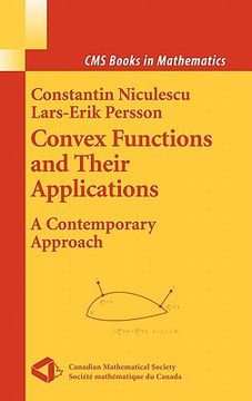 portada convex functions and their applications: a contemporary approach (en Inglés)